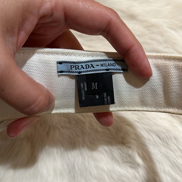 PRADA VISOR CAP - Picture 3 of 10